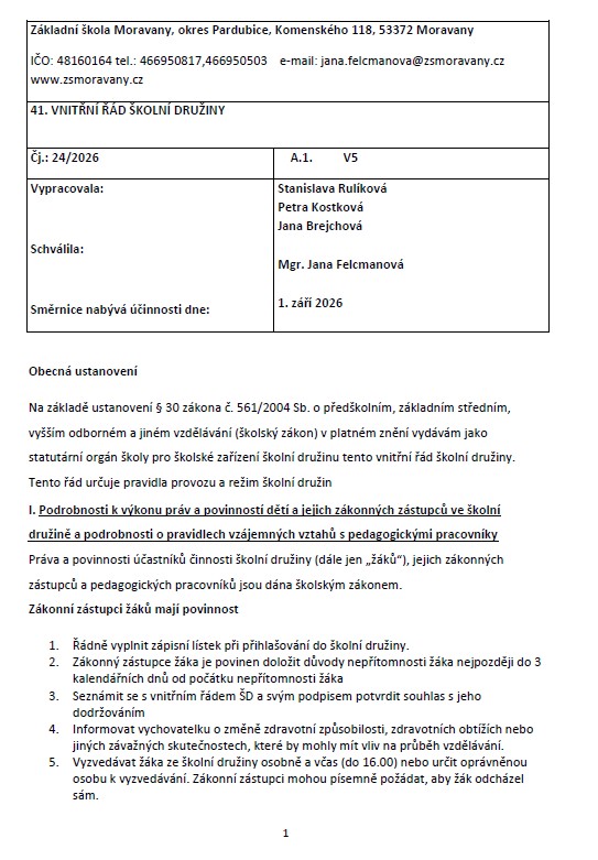 vnitrni rad sd 26 1