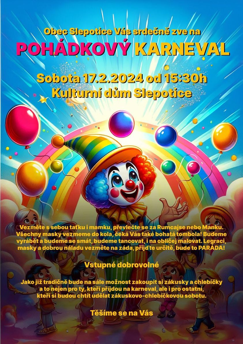 dětský karneval