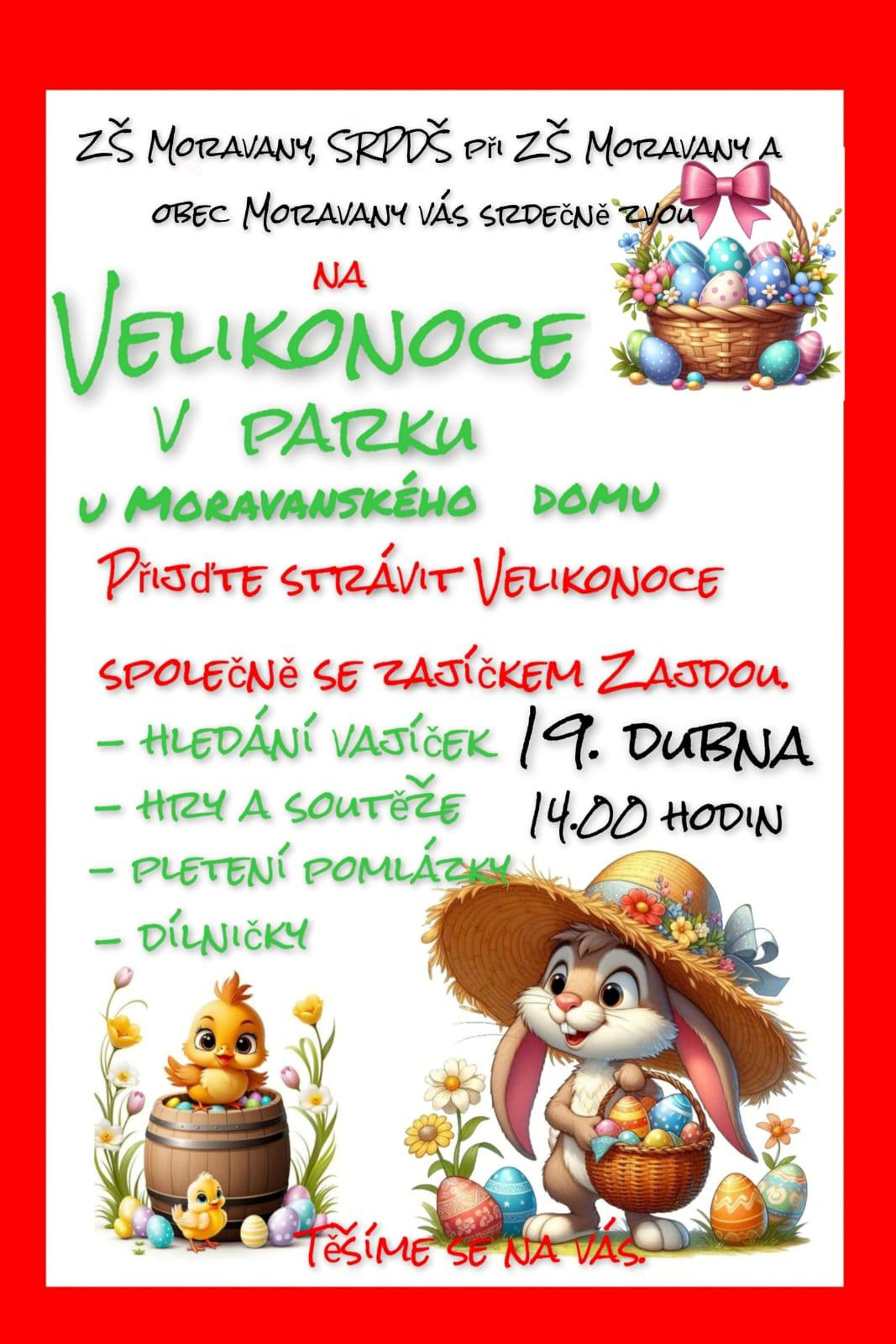 Pozvánka na Velikonoce v parku