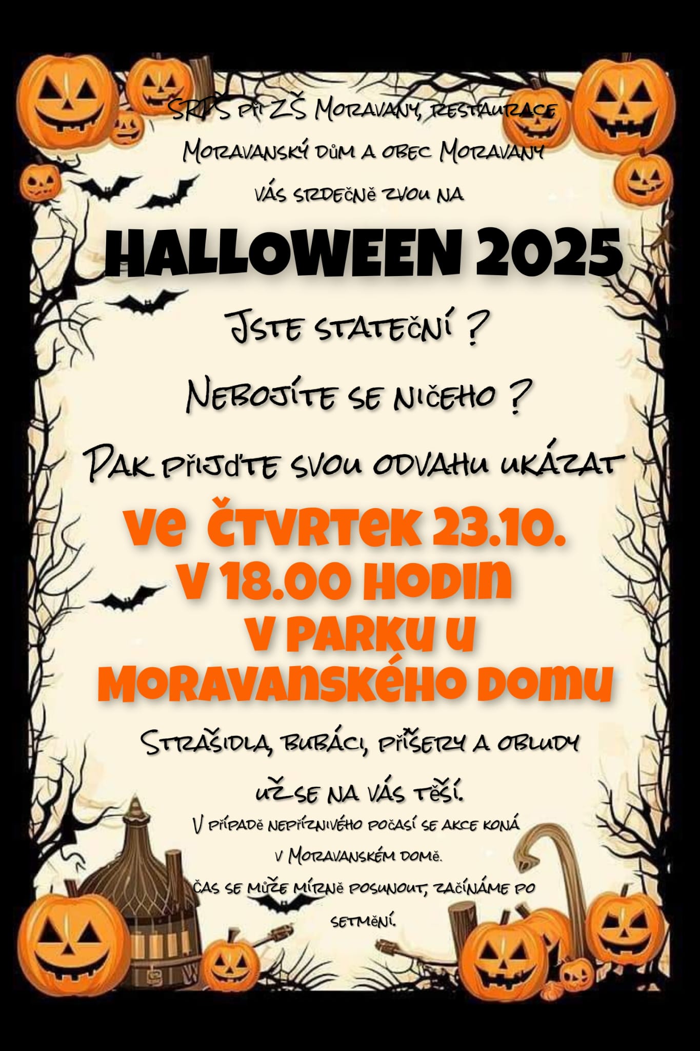 Halloween pozvánka