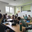 Návštěva německých dětí v ZŠ Moravany