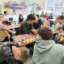 Návštěva německých dětí v ZŠ Moravany